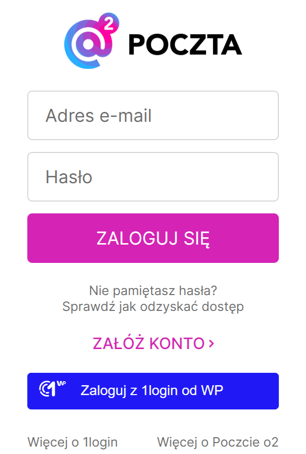 poczta o2 login